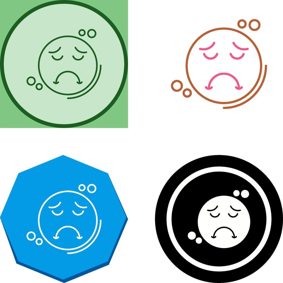 Sad Icon Design vector