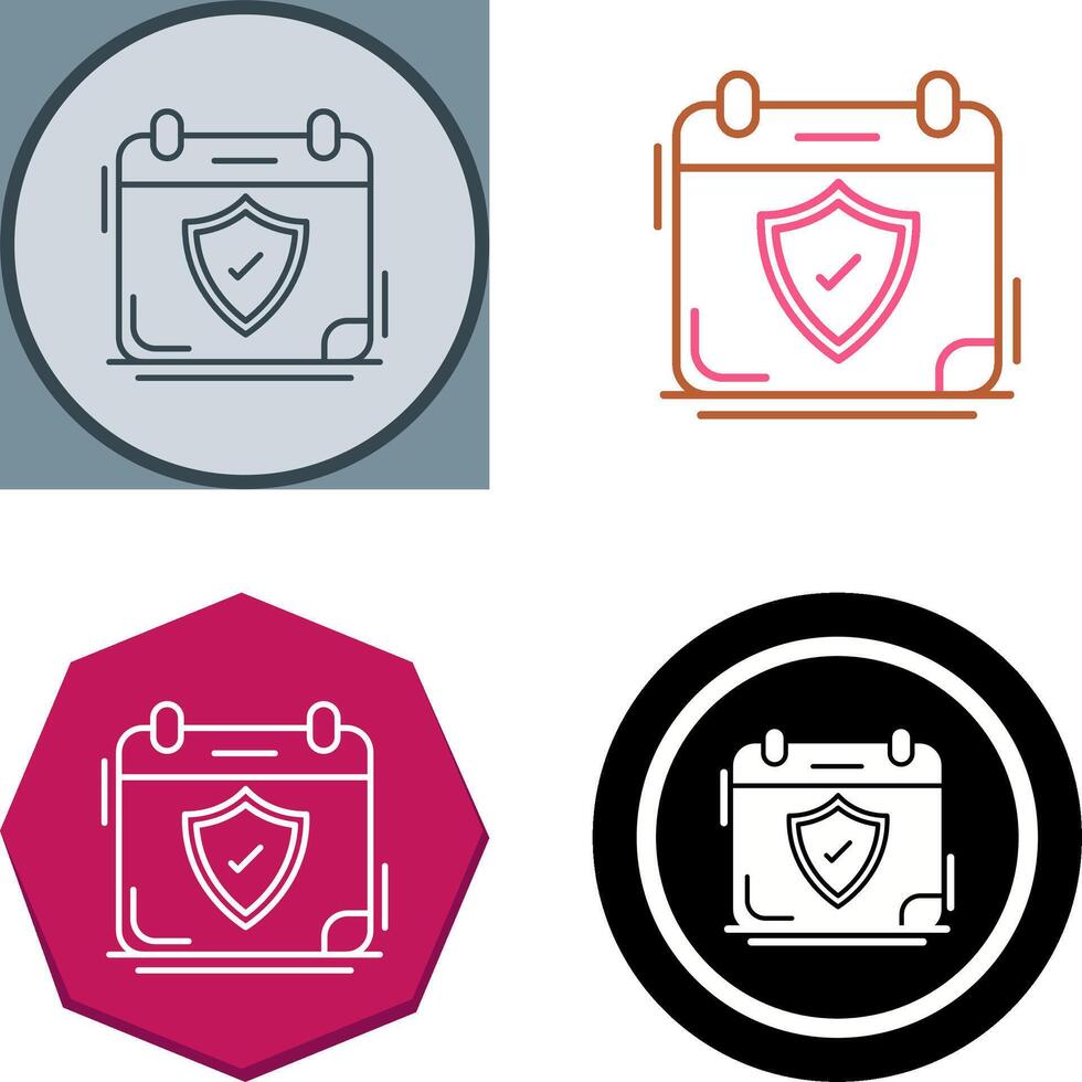 Period Time Icon Design vector