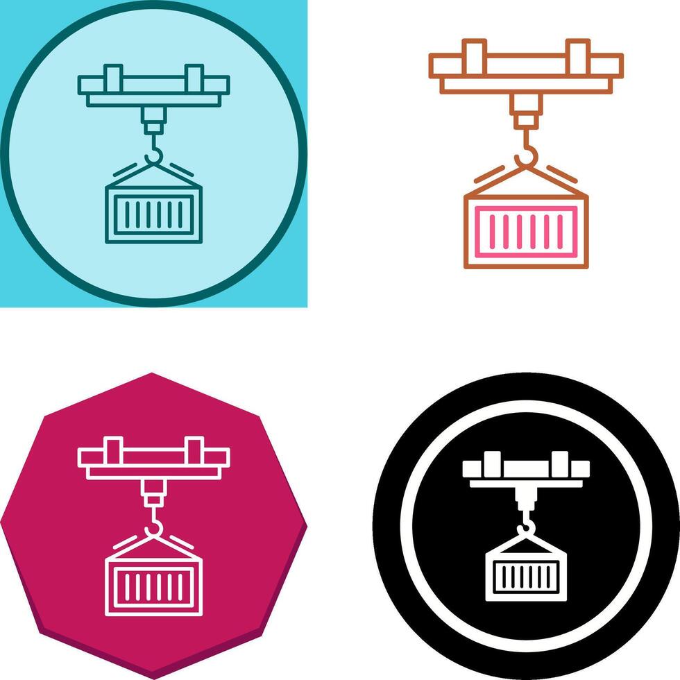 Crane Icon Design vector
