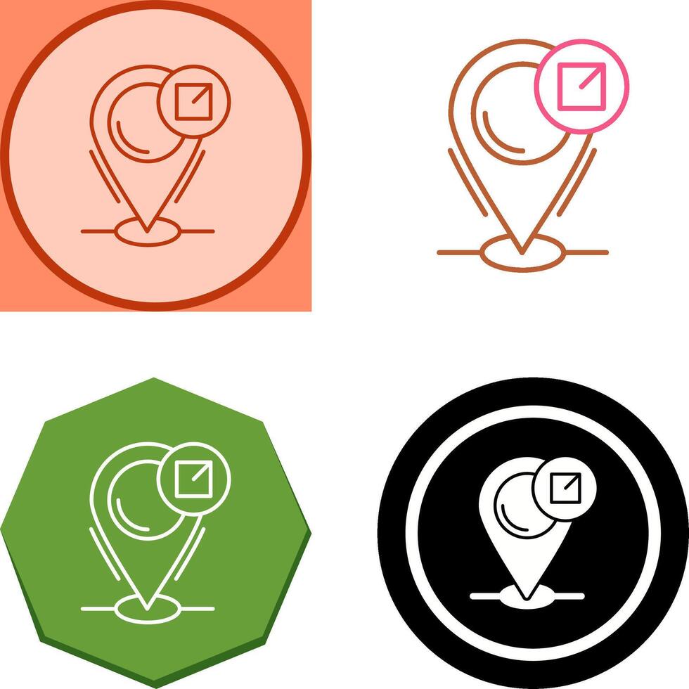 Location Icon Design vector