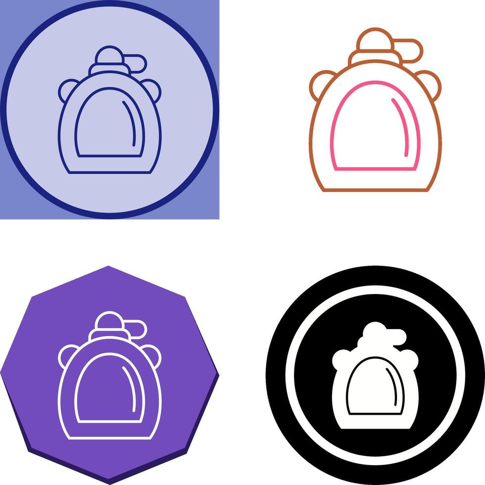 Canteen Icon Design vector