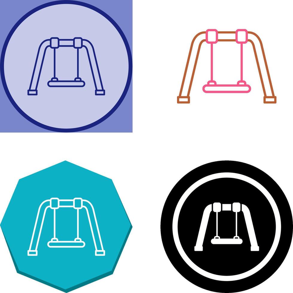 Swing Icon Design vector