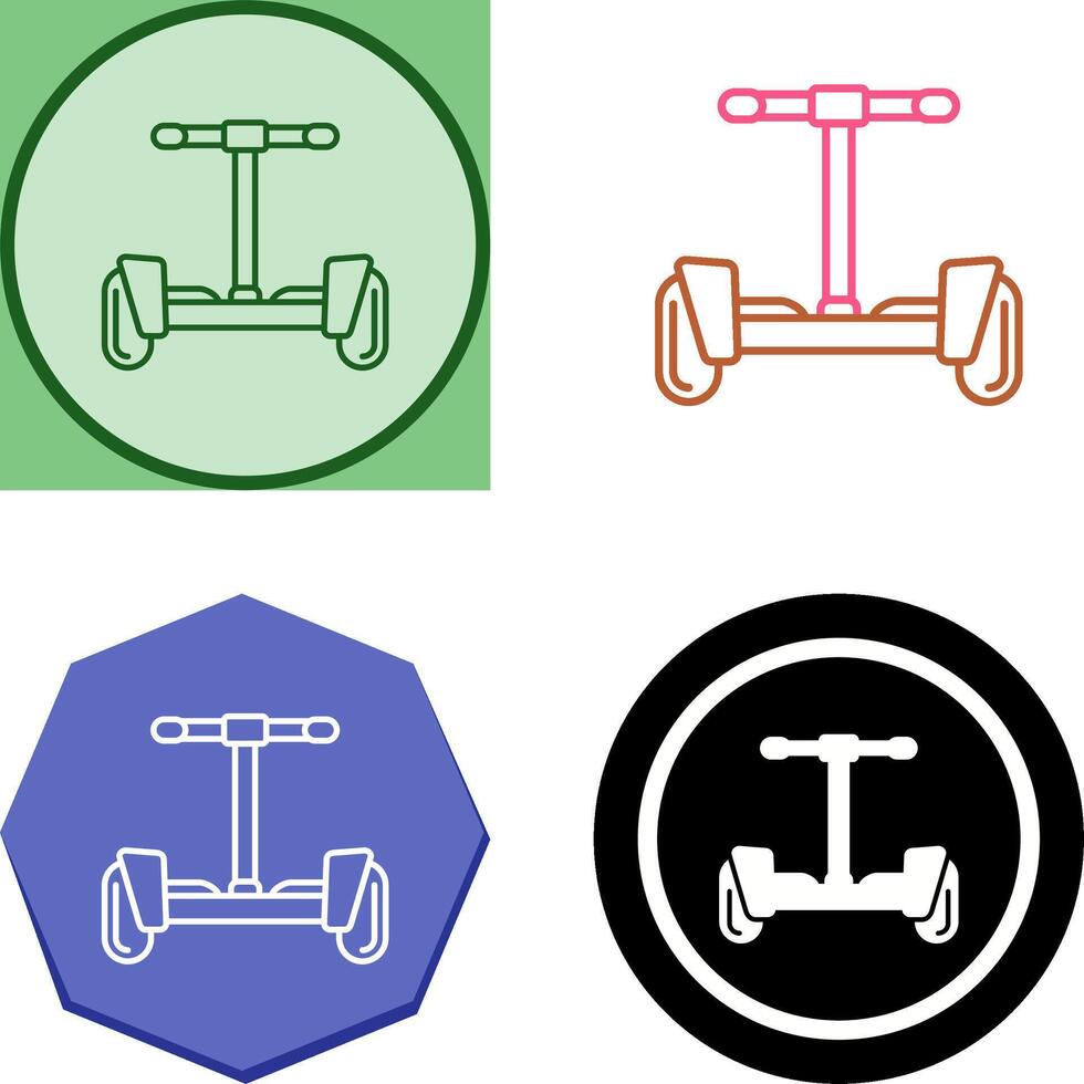 Hoverboard Icon Design vector