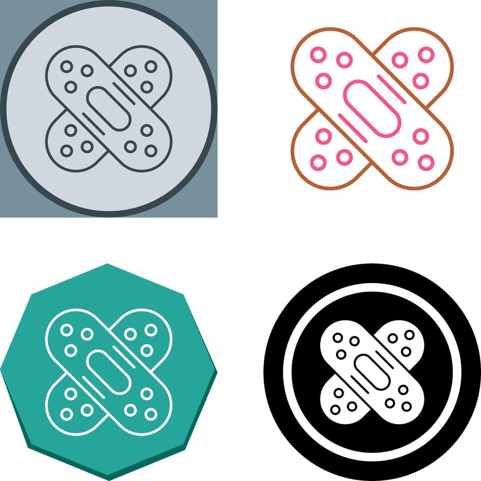 Bandage Icon Design vector