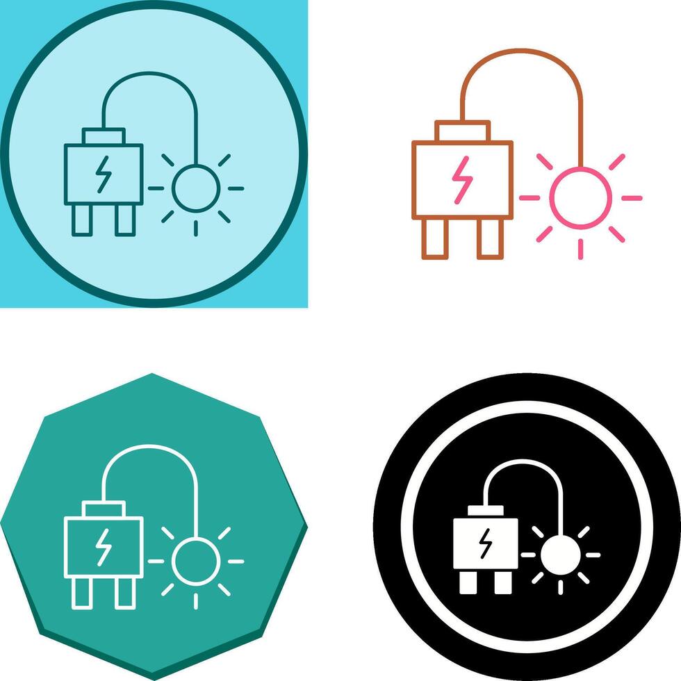 Plug Icon Design vector