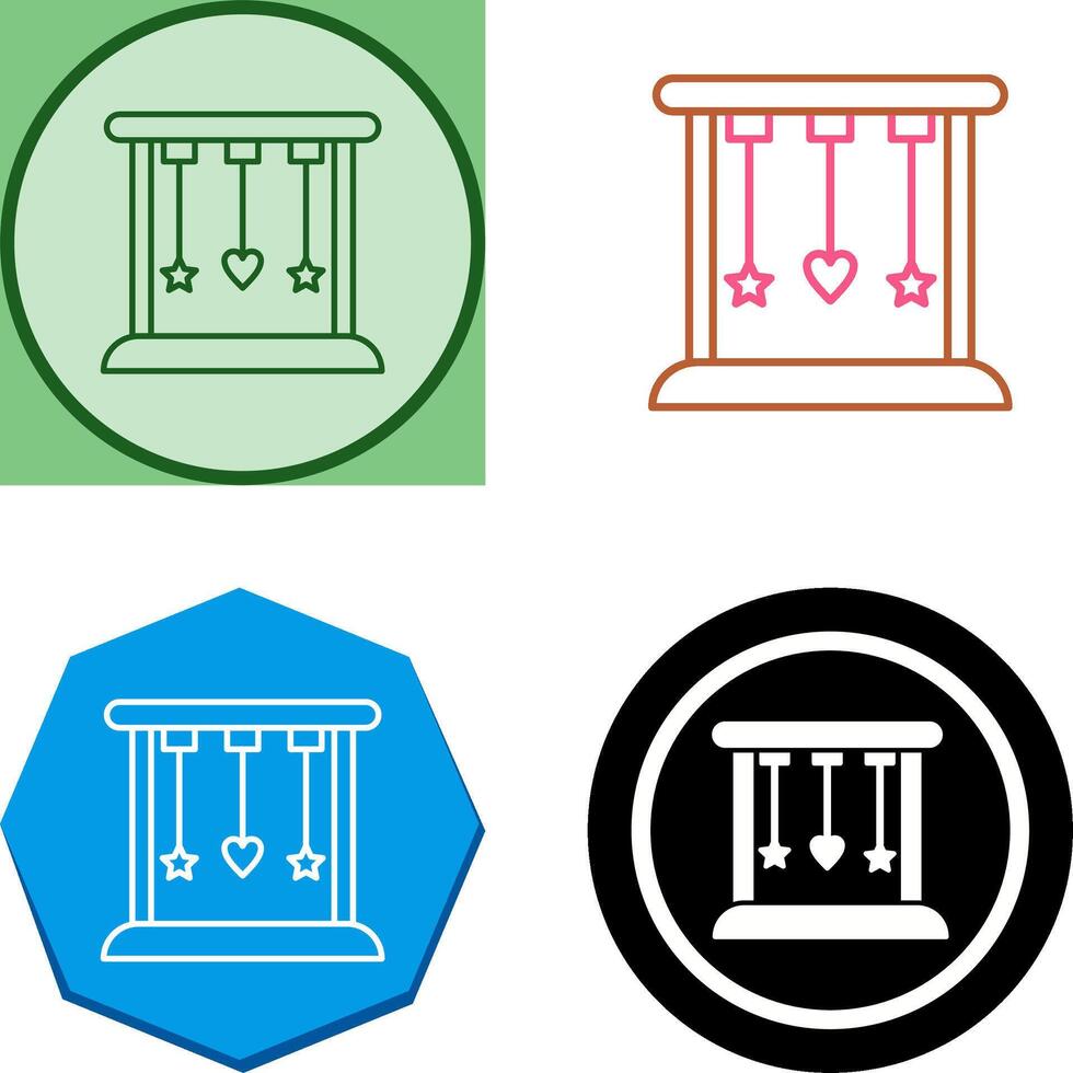 Cradle Icon Design vector