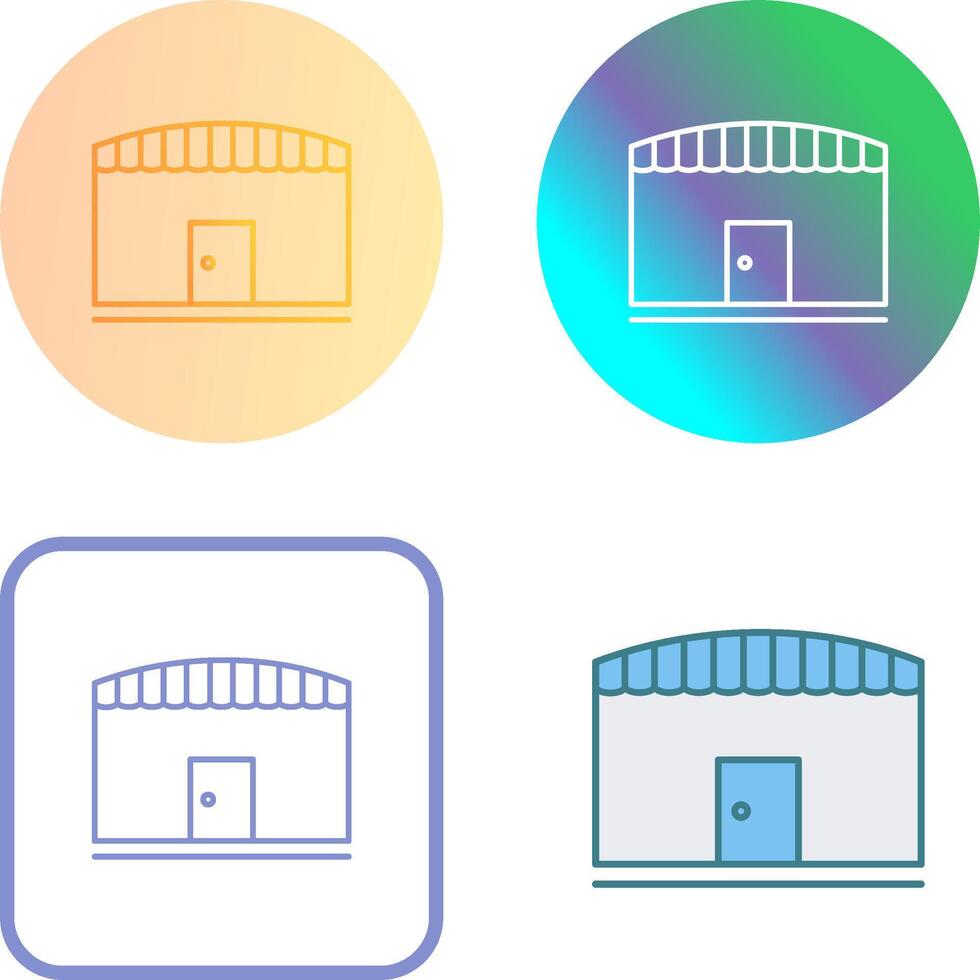 Unique Shop Icon Design vector