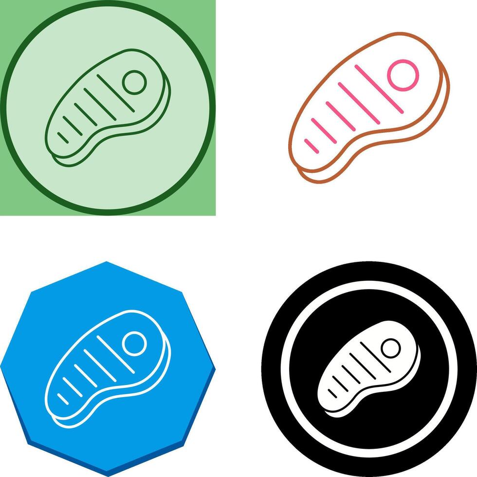 Meat Icon Design vector