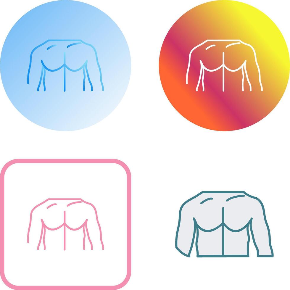 Unique Chest Icon Design vector