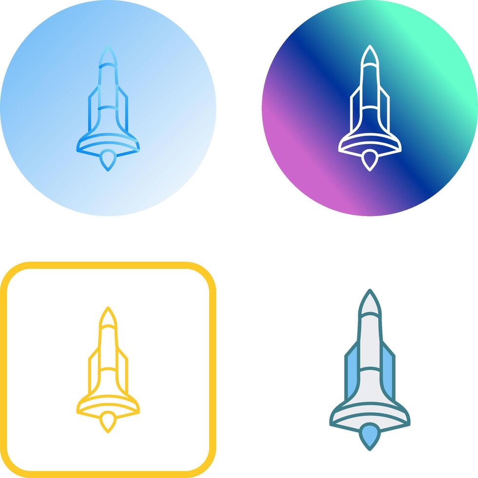 Rocket Icon Design vector