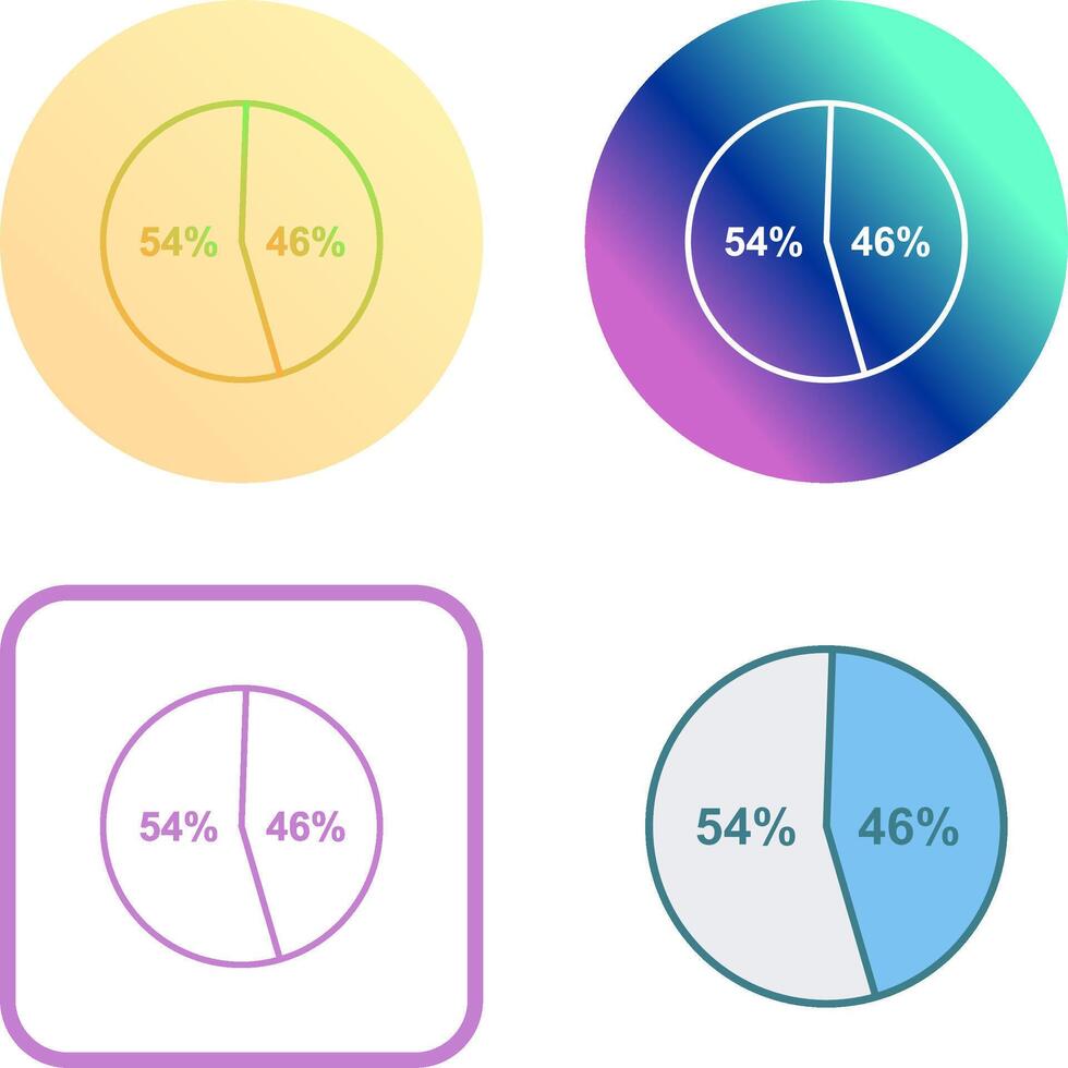 Candidate Stats Icon Design vector