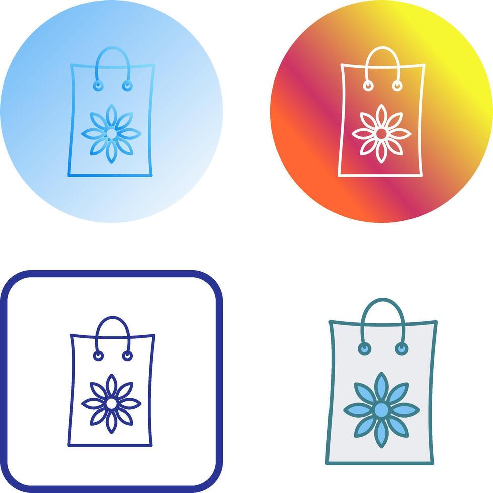Pesticide Bags Icon Design vector
