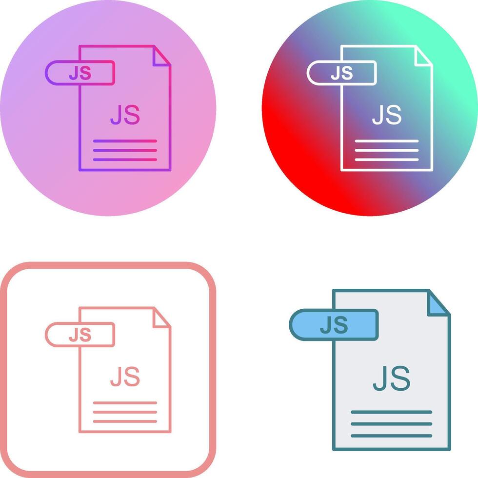 JS Icon Design vector