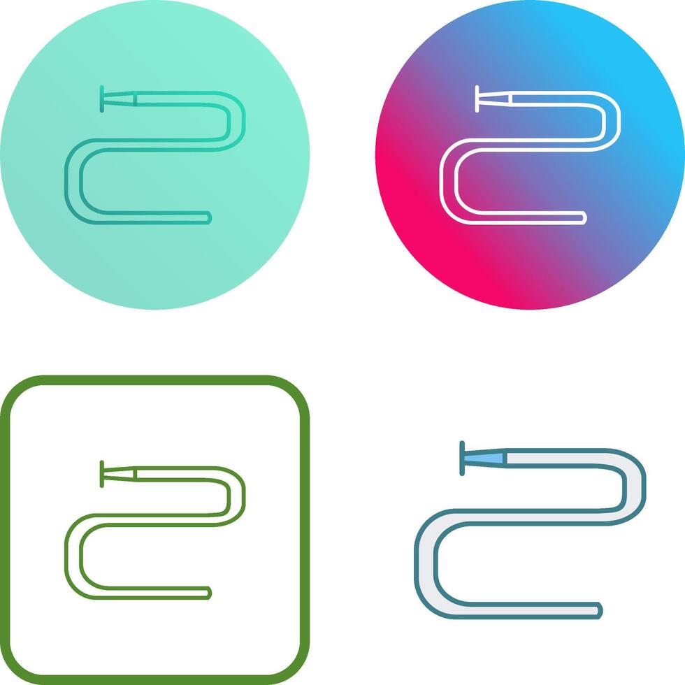 Water Pipe Icon Design vector