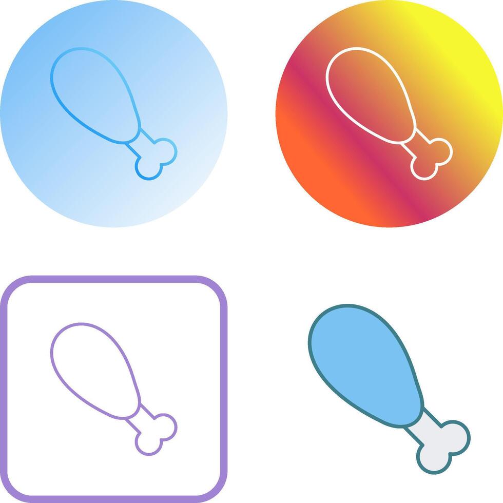 Leg Icon Design vector