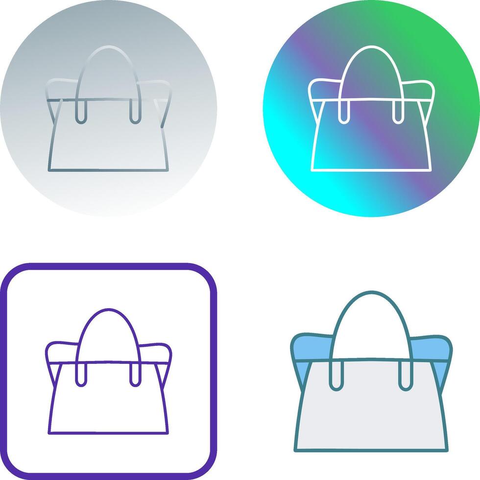 Bag Icon Design vector