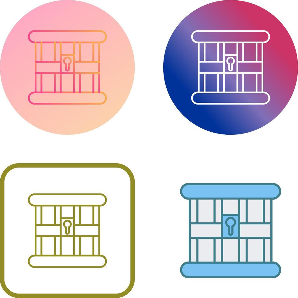 Jail Icon Design vector