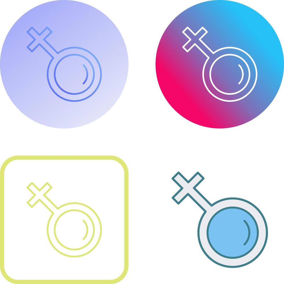 Female Icon Design vector