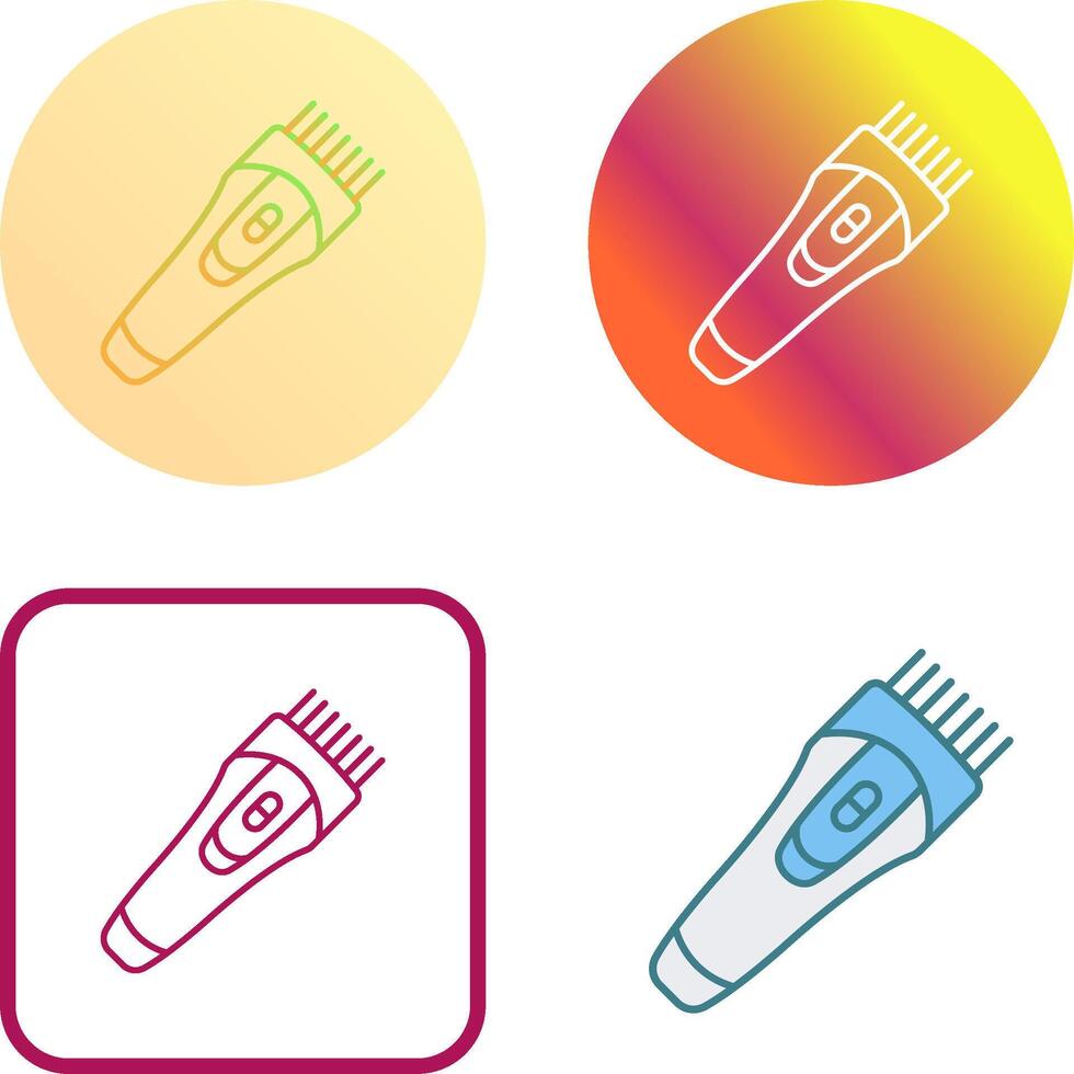 Trimmer Icon Design vector