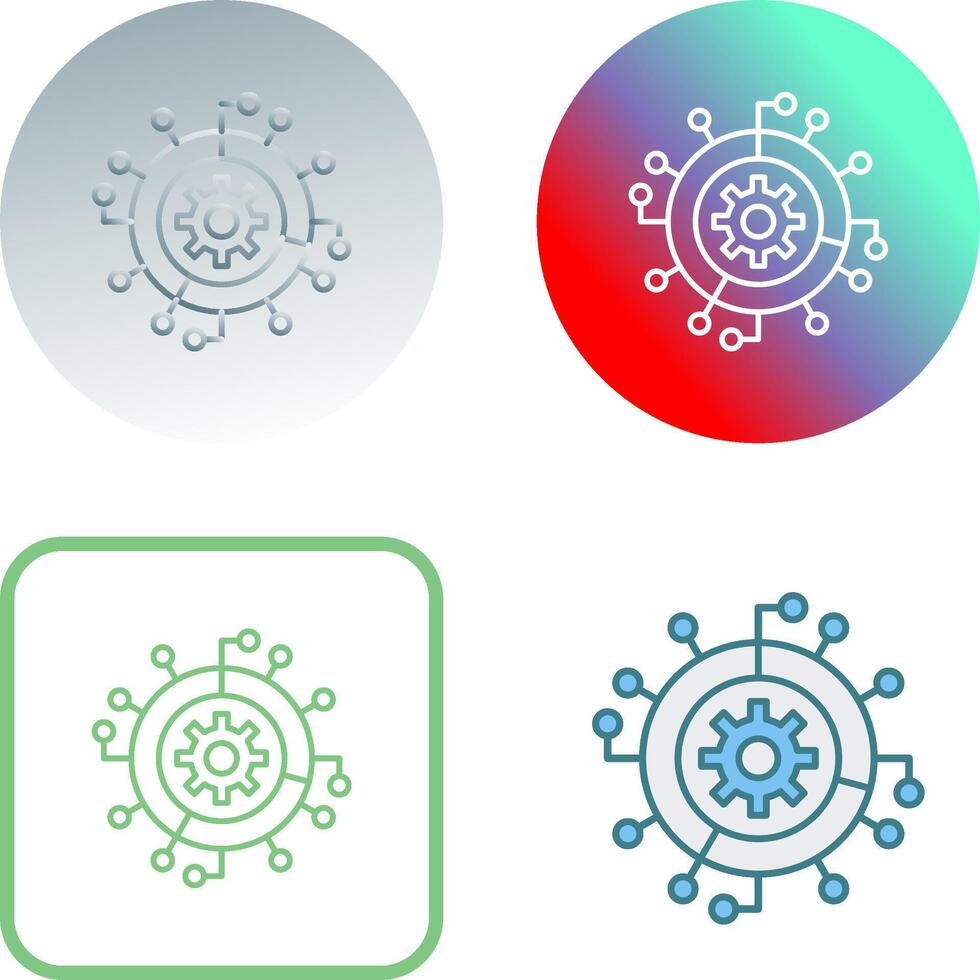 Progress Icon Design vector