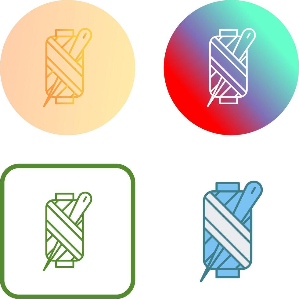 Needle Icon Design vector