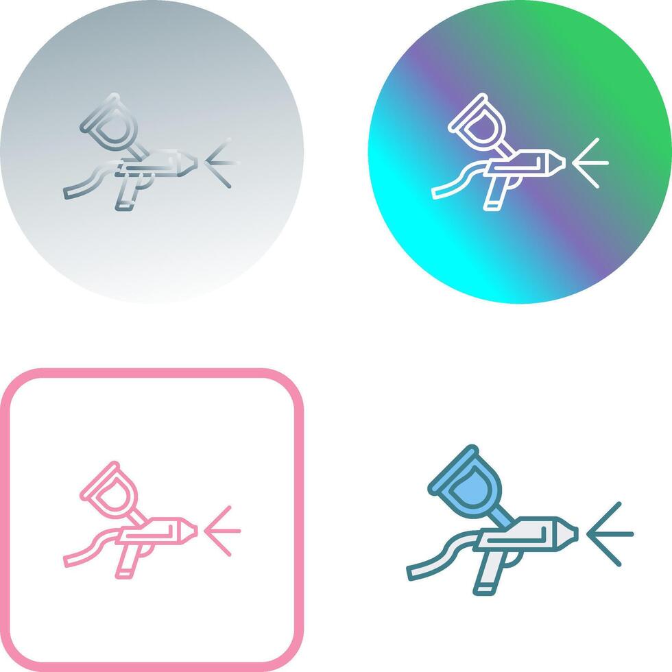 Airbrush Icon Design vector
