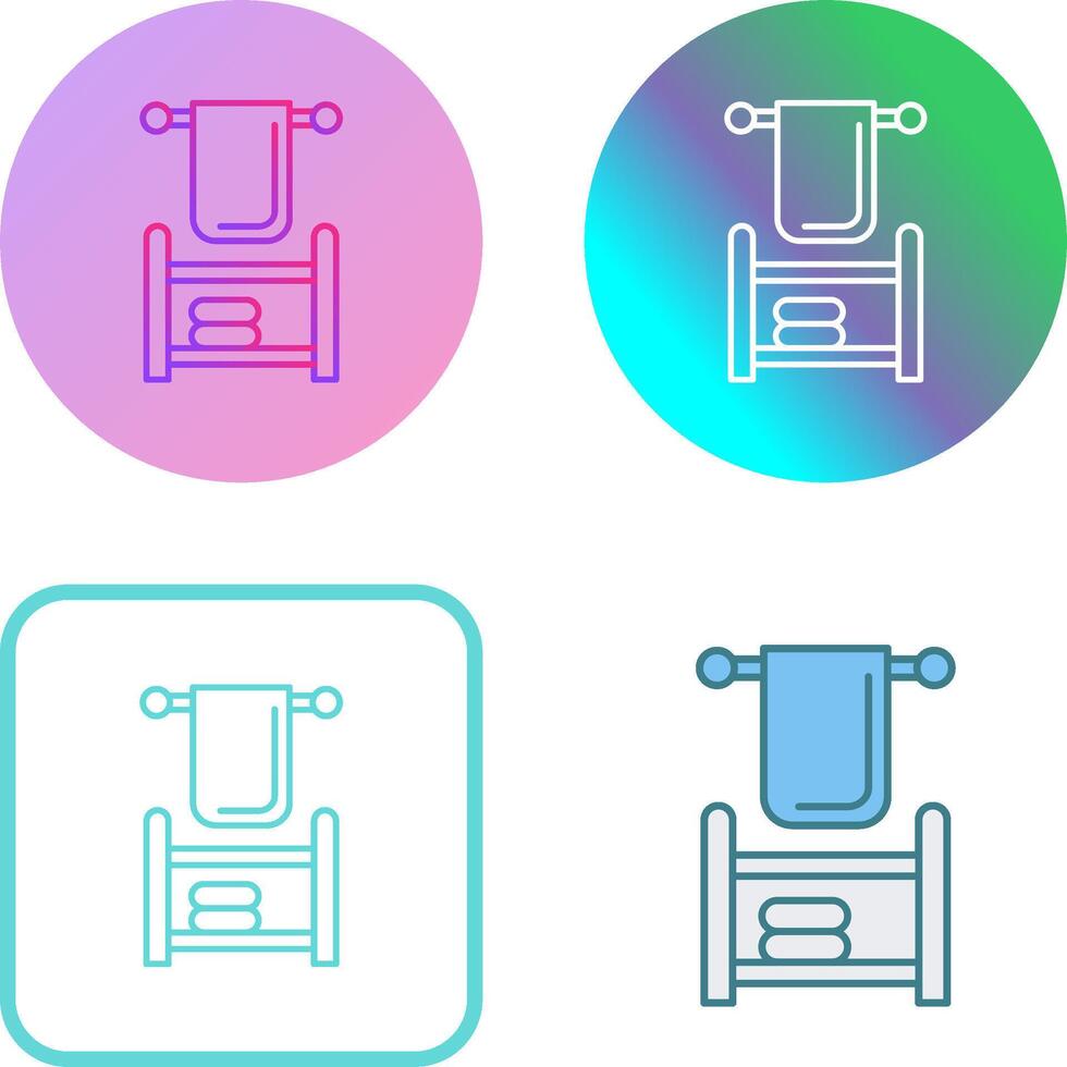 Towel Icon Design vector