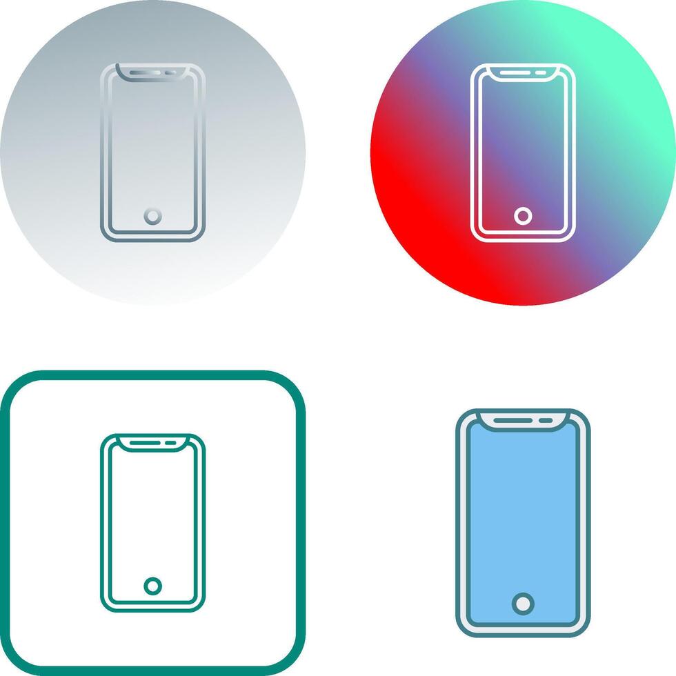 Smartphone Icon Design vector