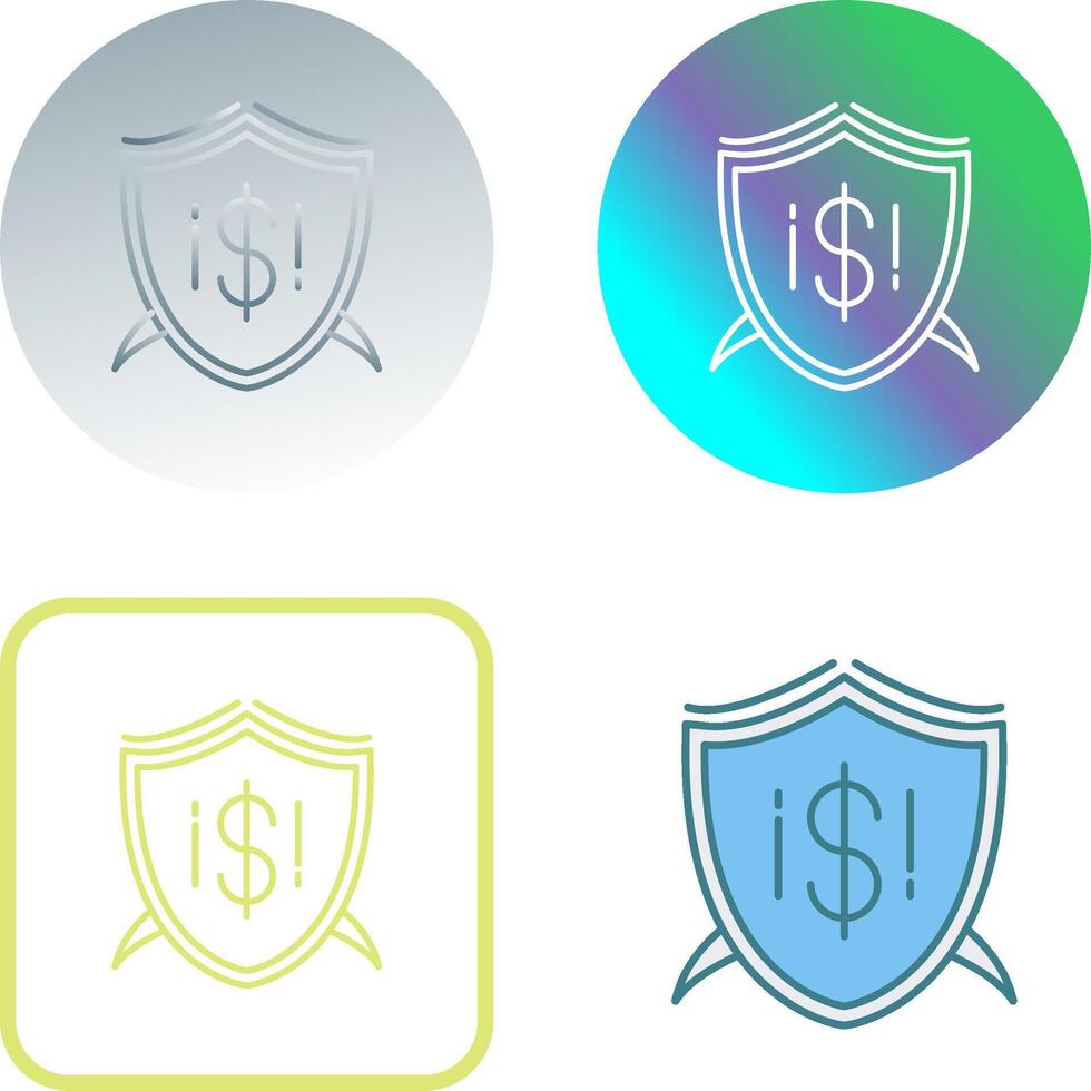 Shield Icon Design vector