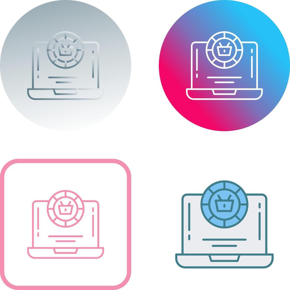 Token Icon Design vector