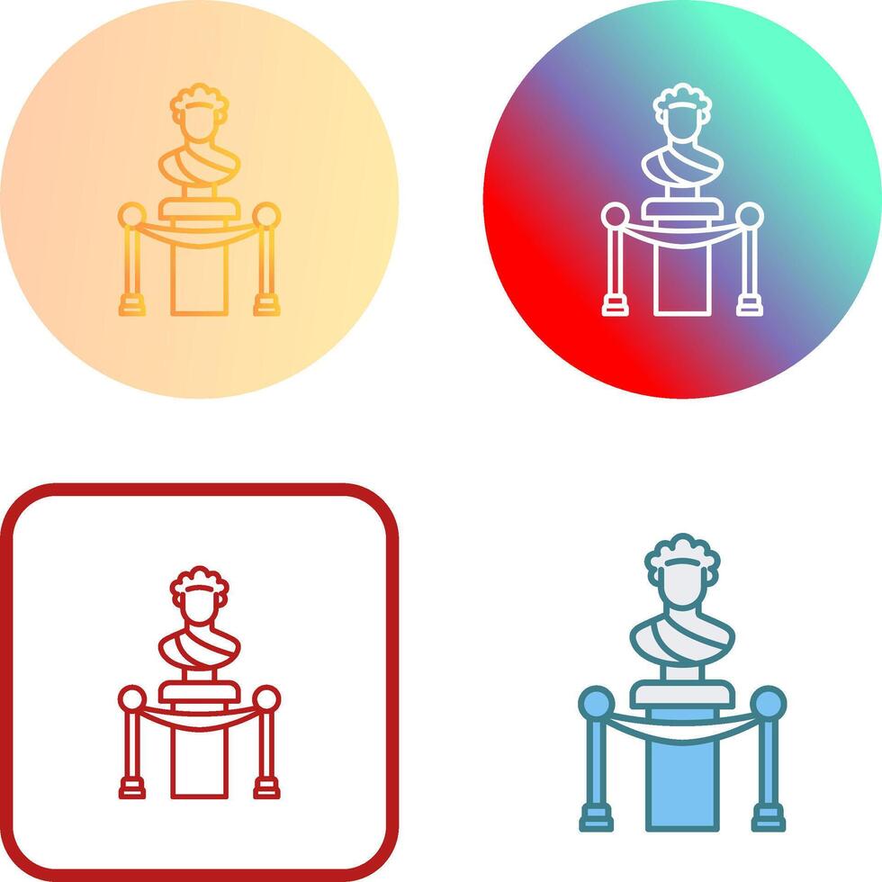 Exhibition Icon Design vector