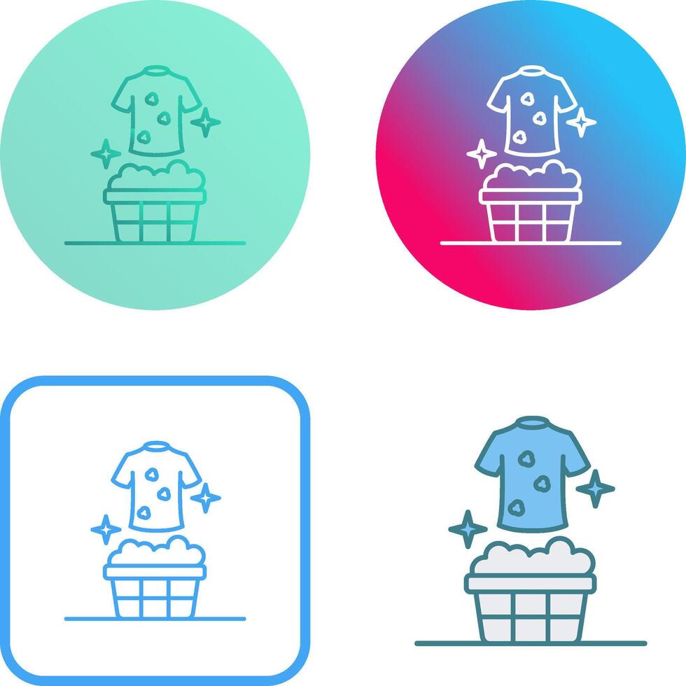 Laundry Icon Design vector