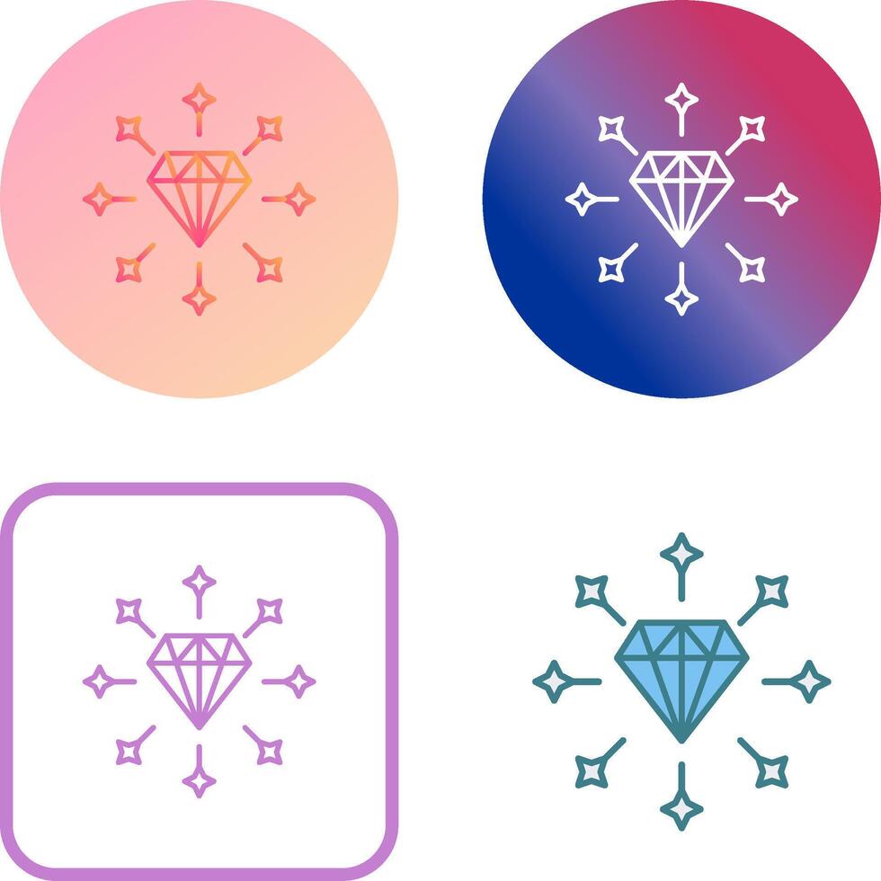 Diamond Icon Design vector
