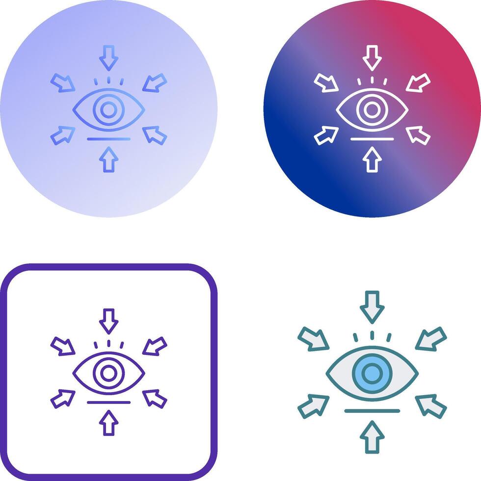 Visualization Icon Design vector