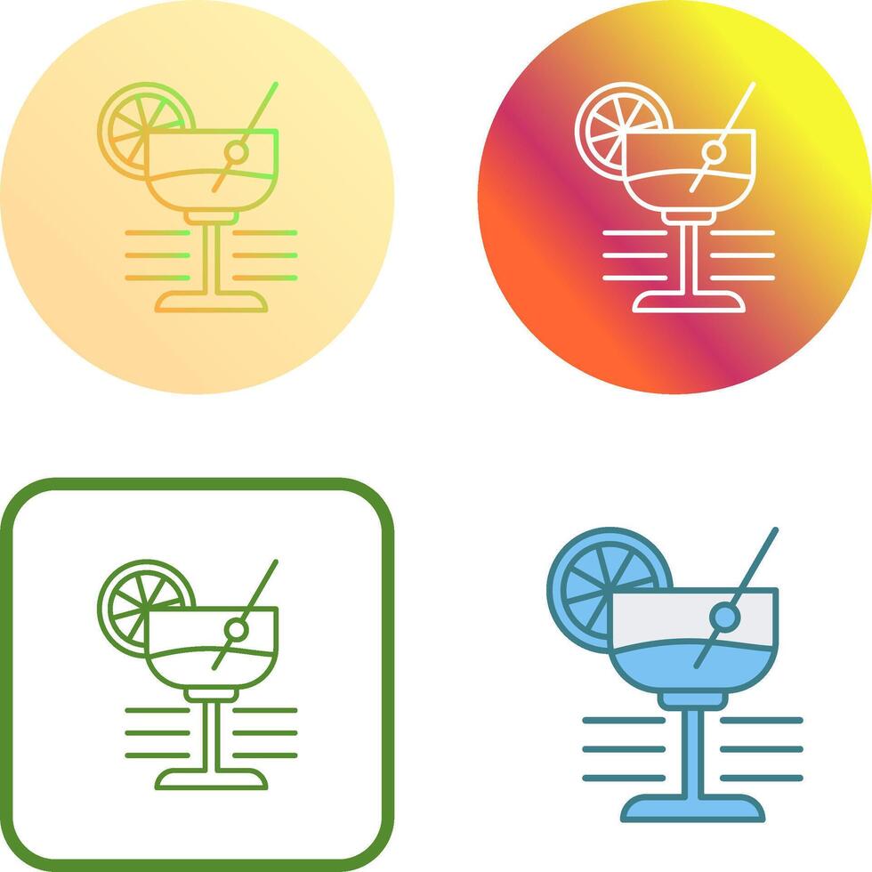Martini Icon Design vector