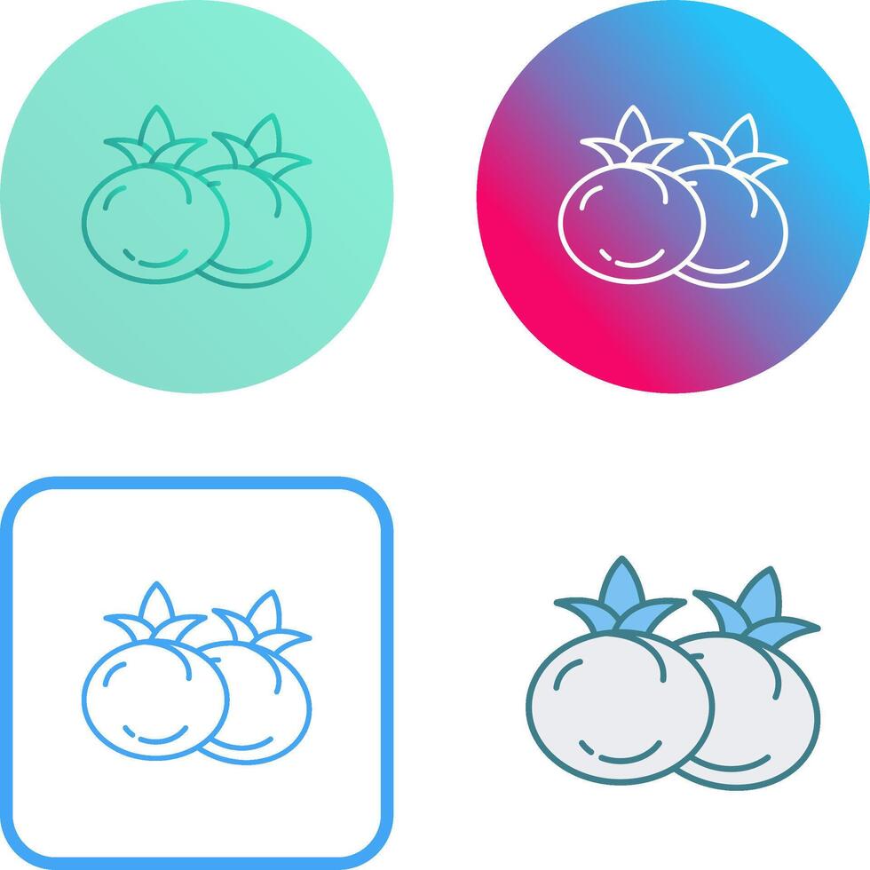 Tomato Icon Design vector