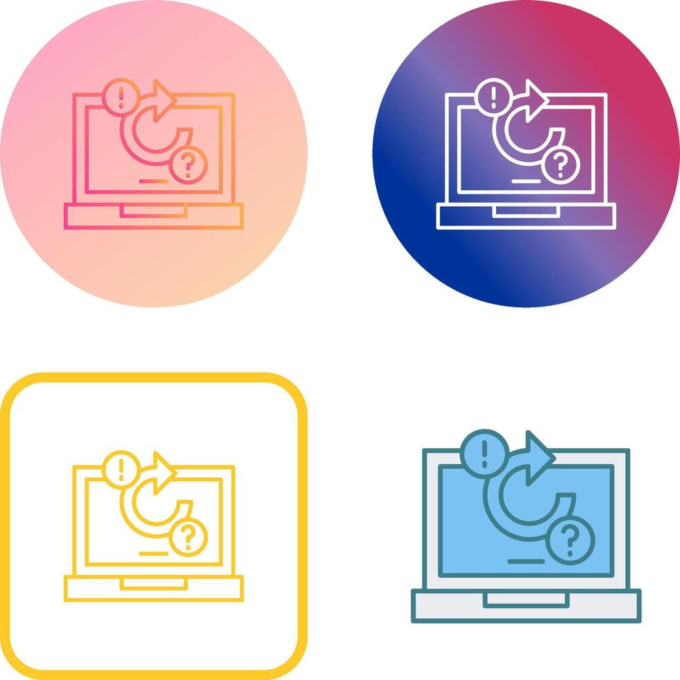 Problem solving Icon Design vector