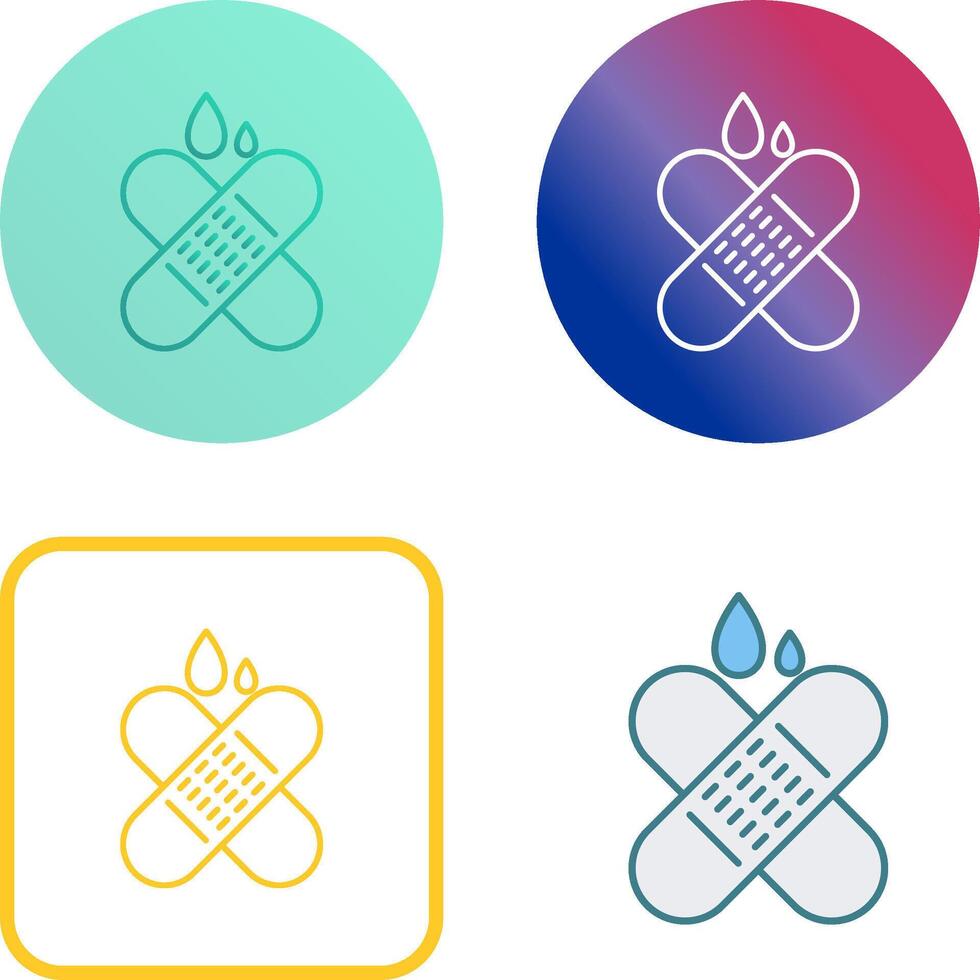 Band Aid Icon Design vector