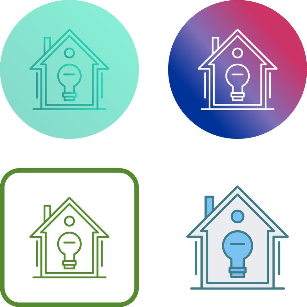Home Automation Icon Design vector