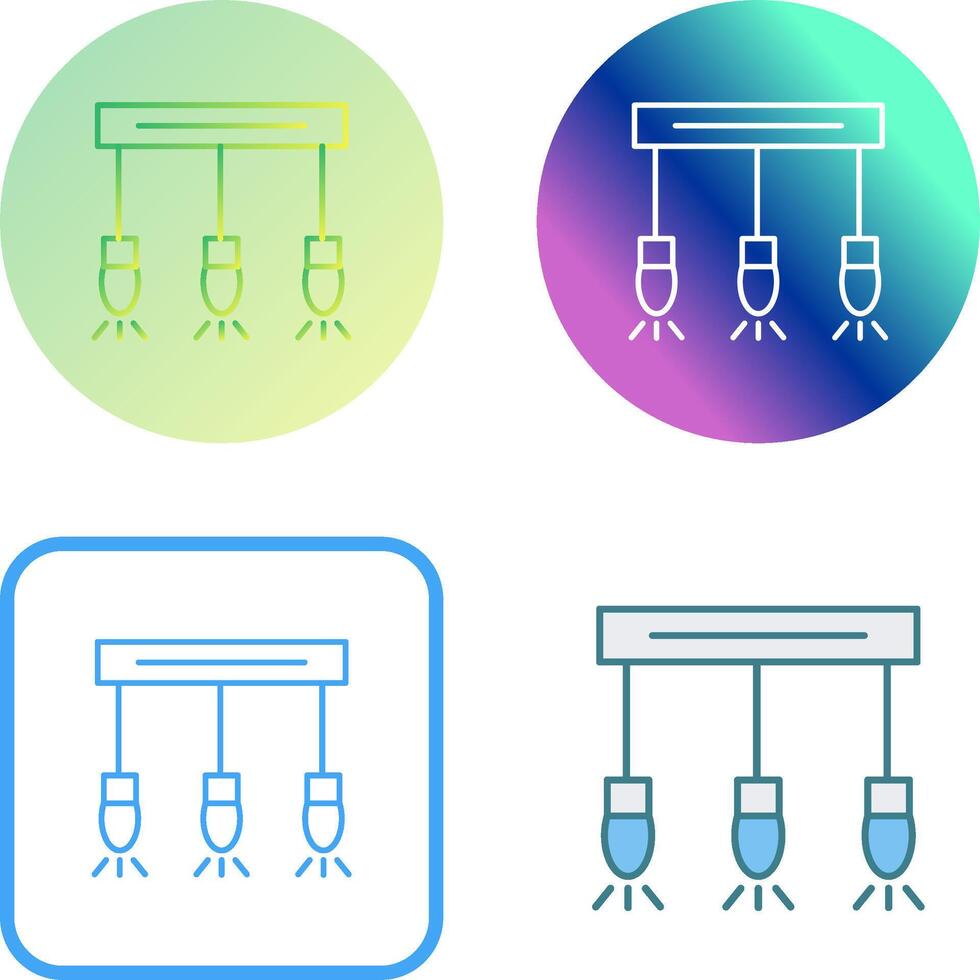 Light Icon Design vector