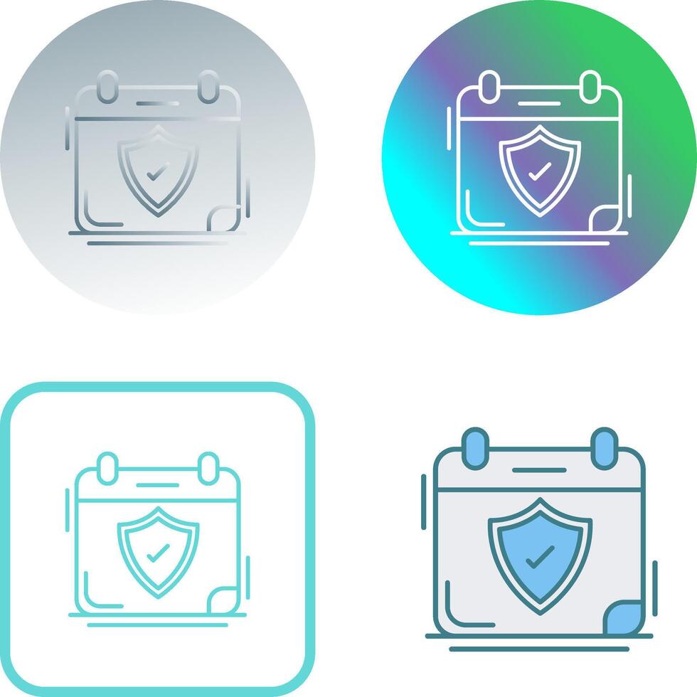 Period Time Icon Design vector