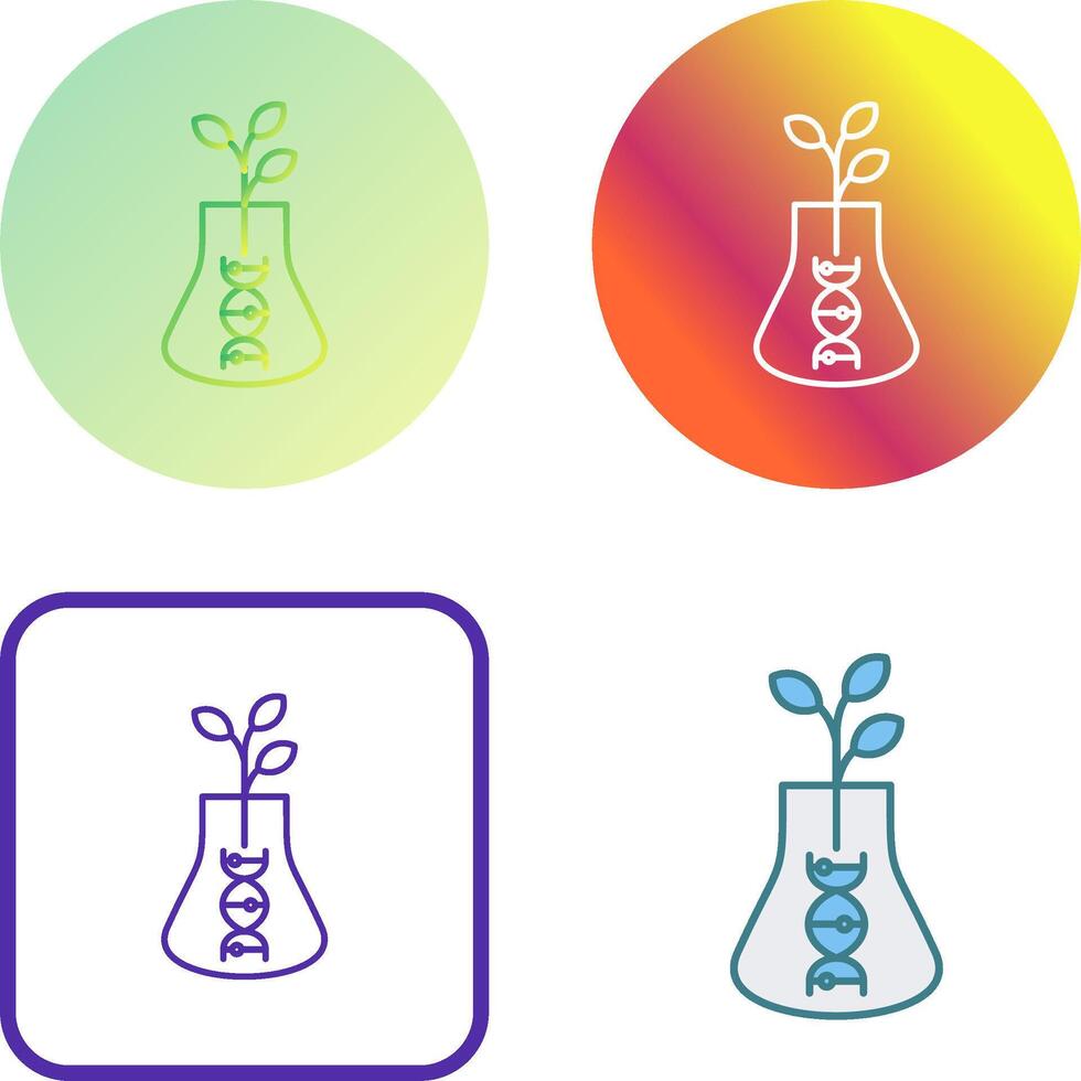 Biology Icon Design vector