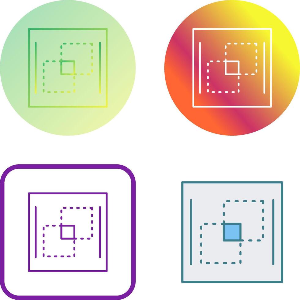 Pathfinder Icon Design vector