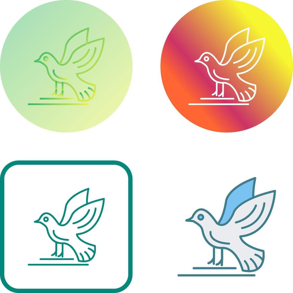 Bird Icon Design vector