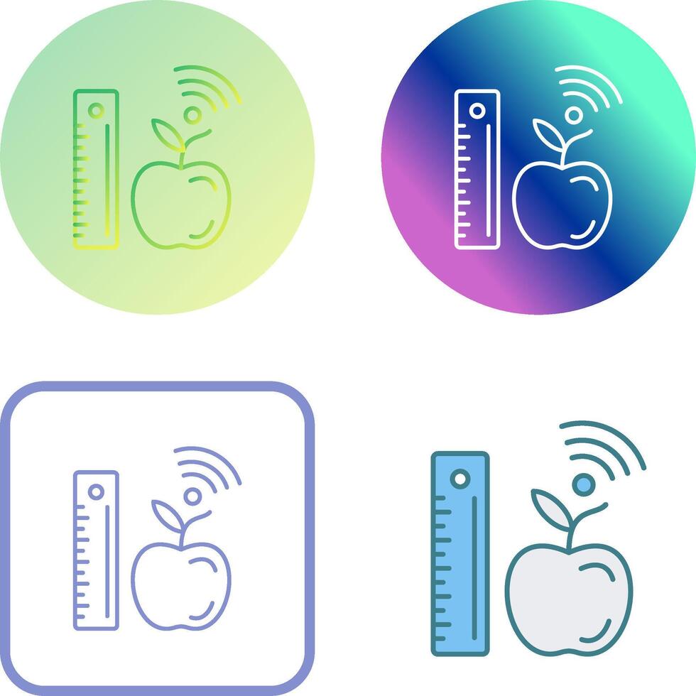 Measure Icon Design vector