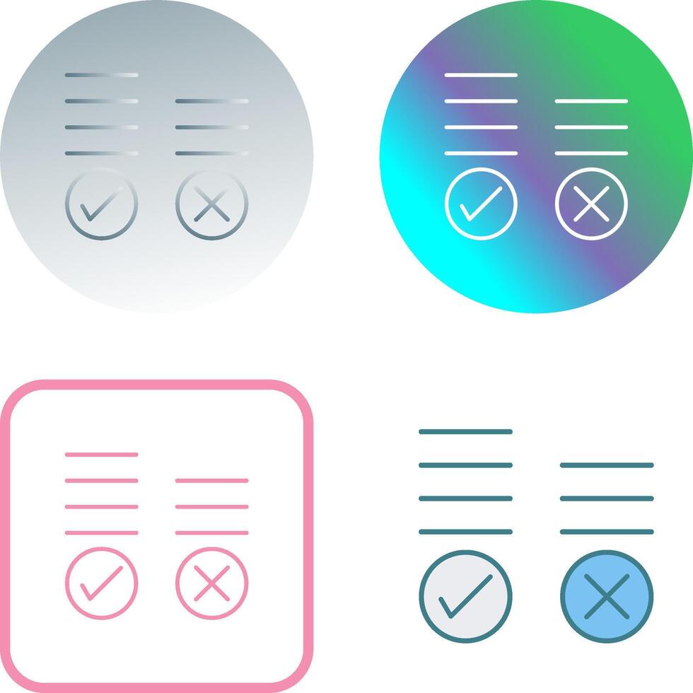 Voting Result Icon Design vector