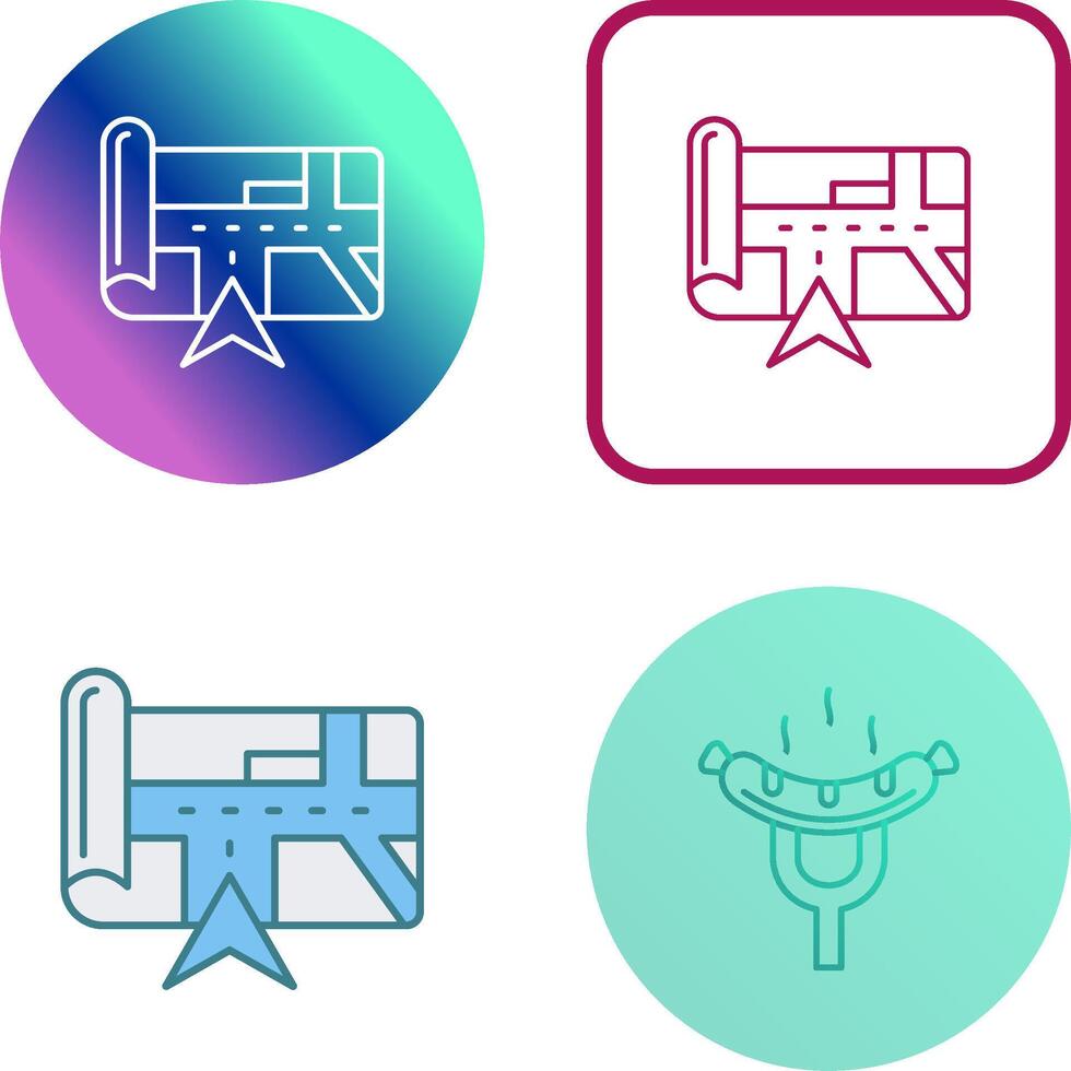 Navigation Icon Design vector