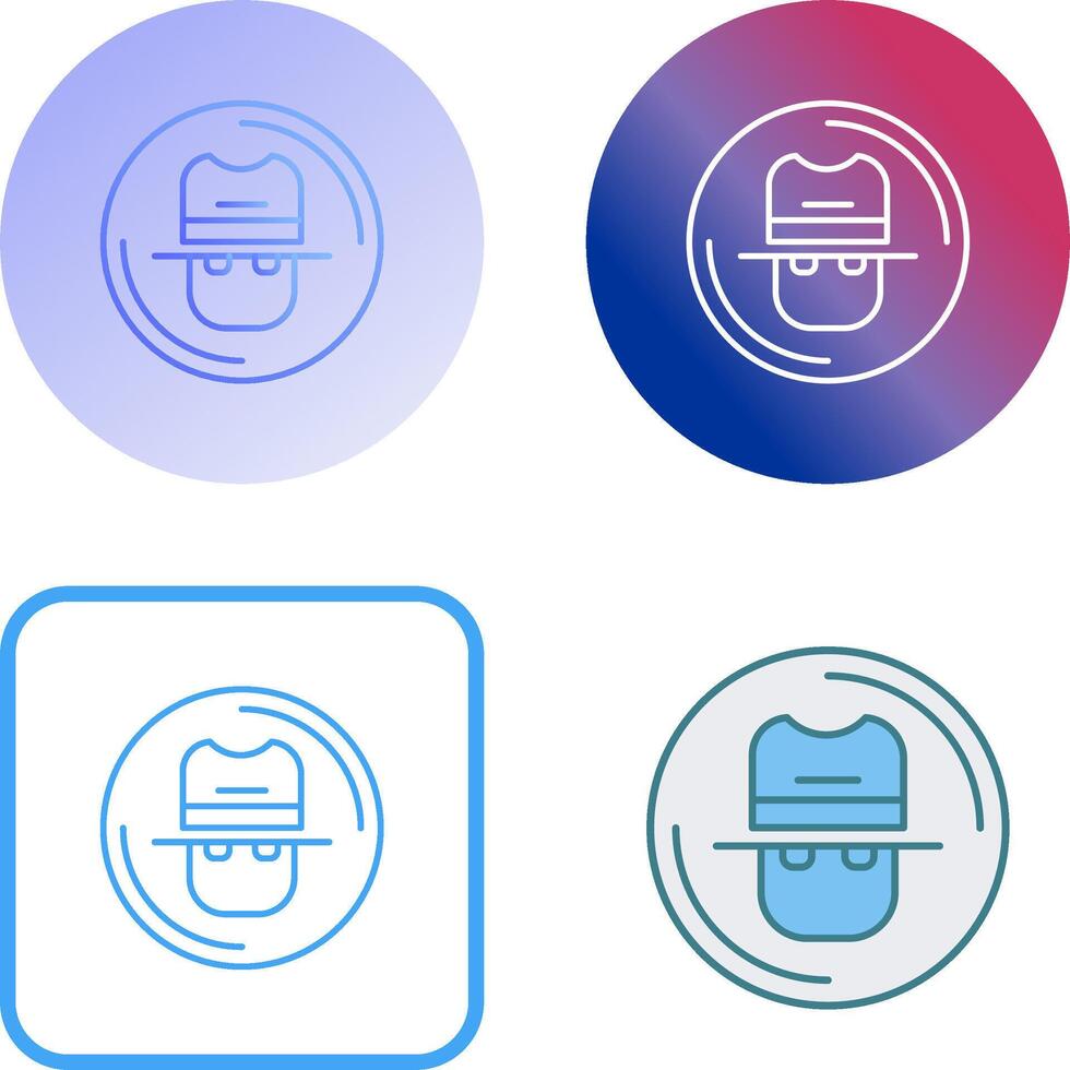 Spy Icon Design vector
