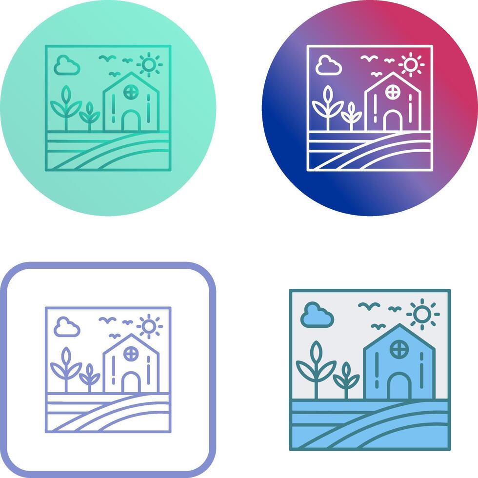 Nature Icon Design vector