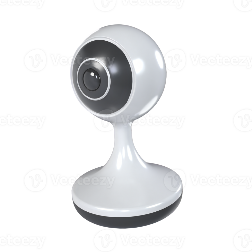 Smart Cctv 3D illustration Icon Smart Home with Transparent Background png